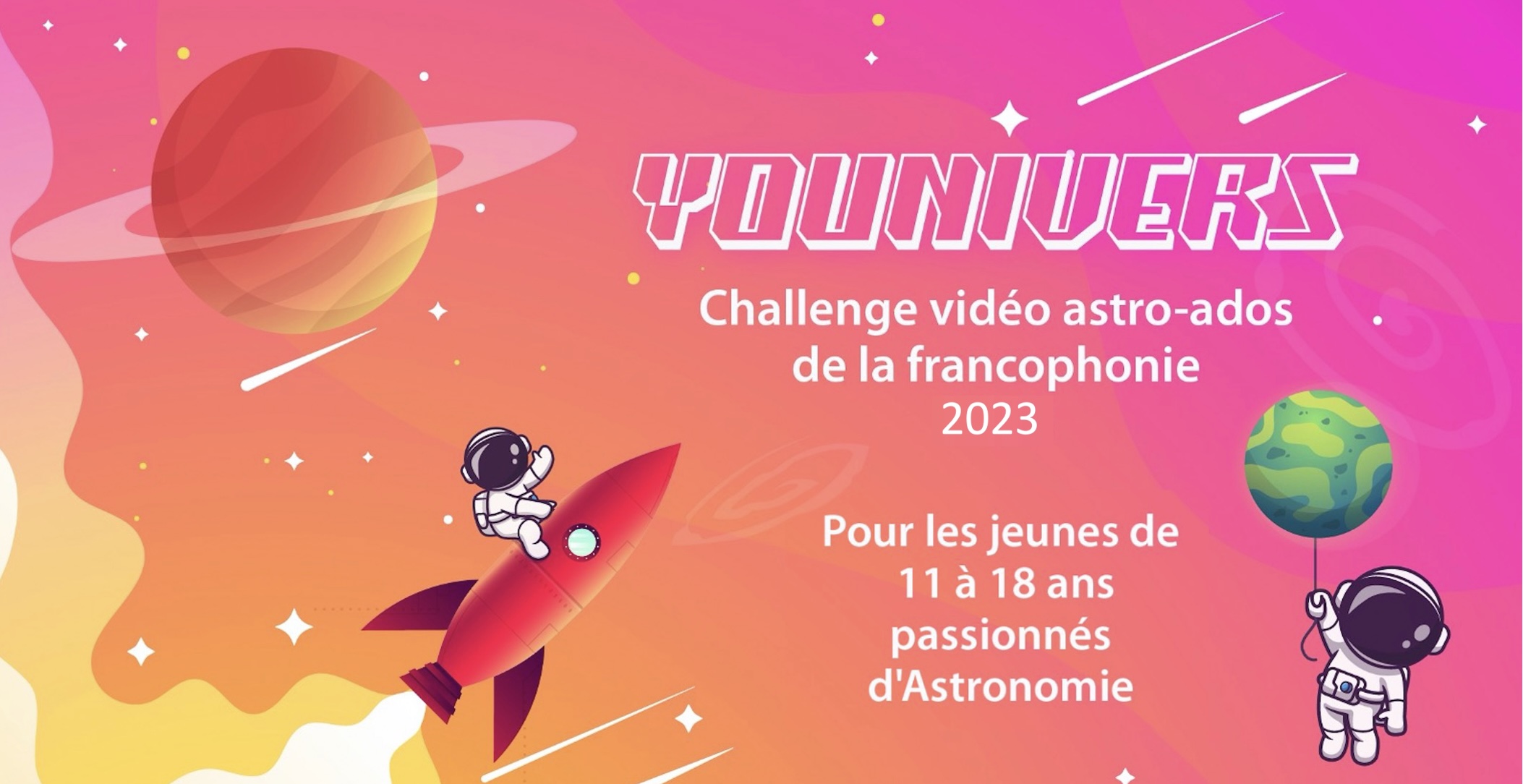 Affiche du projet vidéo YOUNIVERS